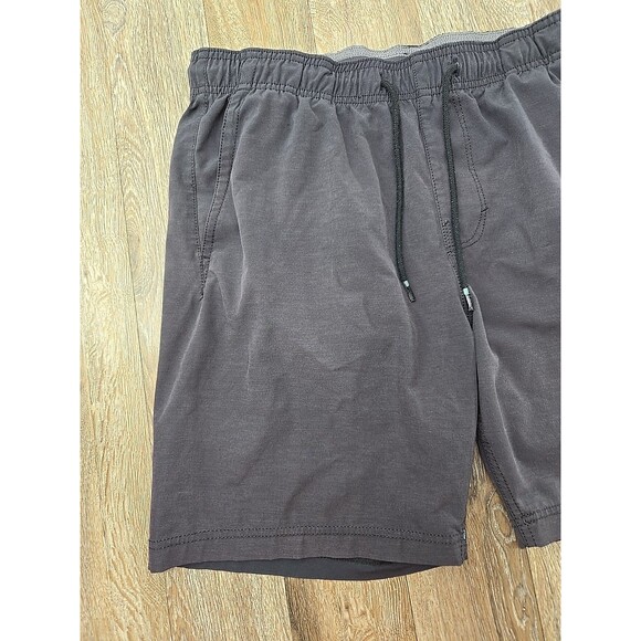 Vissla Eco-Lastics Surf Trunk Men's Large Dark Gray 7.75" Inseam 4 Way Streatch - Picture 2 of 9
